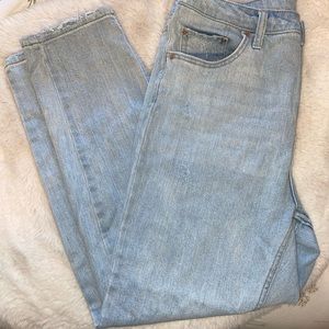 Wild Fable Light Wash High Rise Mom Jeans